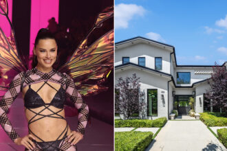 Adriana Lima's LA home featuring AI cameras, laser-beam security system hits market at $15.99M