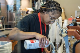 Starbucks CEO sets new time goal for baristas making your order