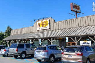 Trump posts AI video dancing with Cracker Barrel's 'old timer' after company reverses logo change