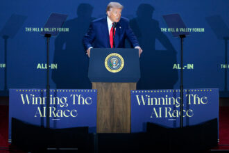 Tech titan says Trump administration 'really proactive' on keeping American AI leadership ahead