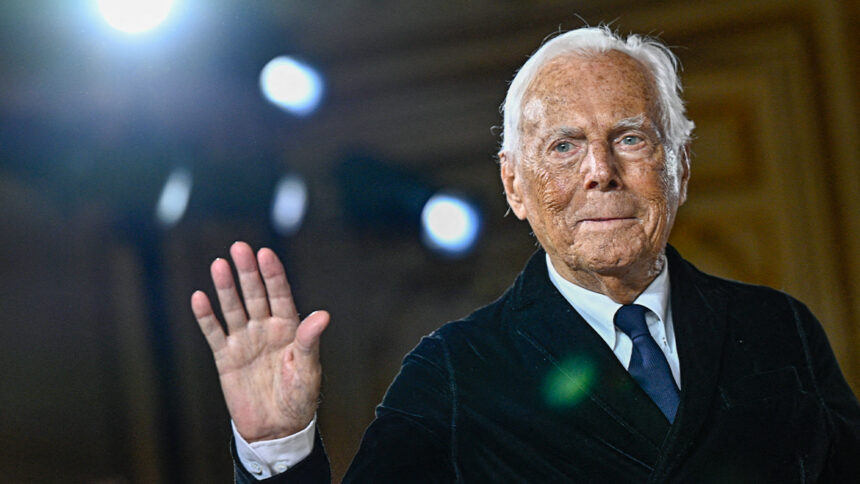 Billionaire fashion designer Giorgio Armani dead at 91