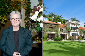 Rosie O'Donnell's feud with Trump heats up as her former Miami mansion fetches $35M