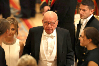 Rupert Murdoch joins US business leaders at Trump's UK state dinner in Windsor Castle