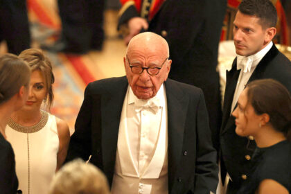 Rupert Murdoch joins US business leaders at Trump's UK state dinner in Windsor Castle