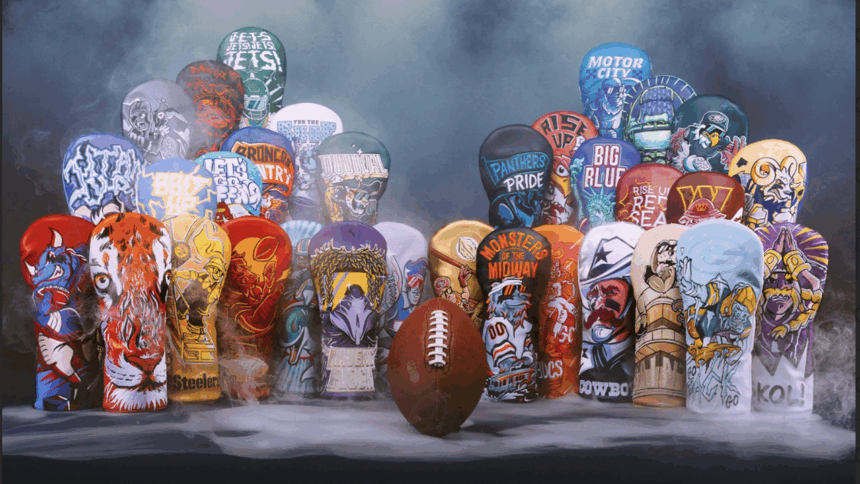 Swag Golf teams up with NFL for custom headcovers that bring stadium energy to the course