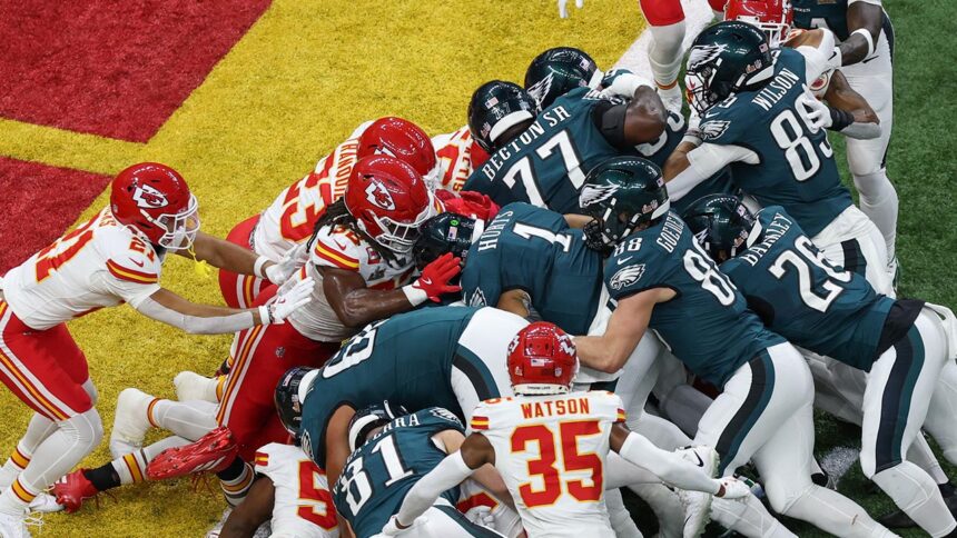 Eagles' 'tush push' gets aplty-named sponsor after near banishment from NFL