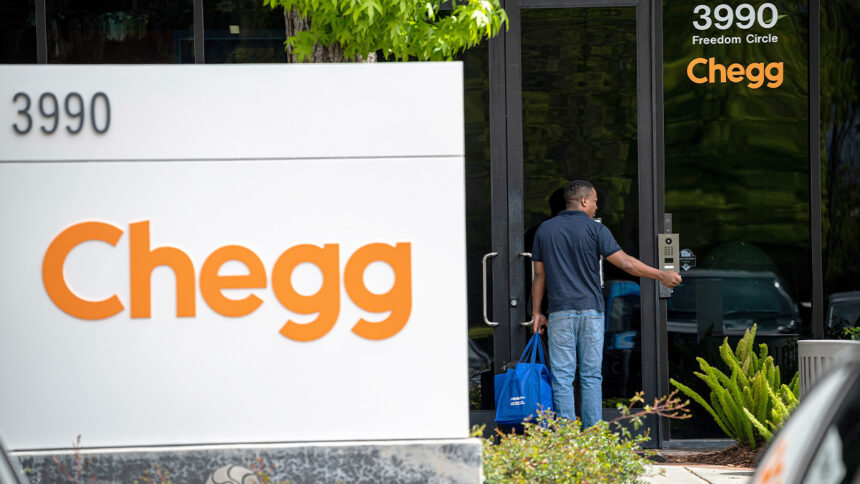 Chegg cuts 45% of staff as AI reshapes online learning business 1 Chegg cuts 45% of staff as AI reshapes online learning business