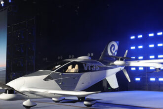 Chinese company launches autonomous flying taxi with 100-mile range