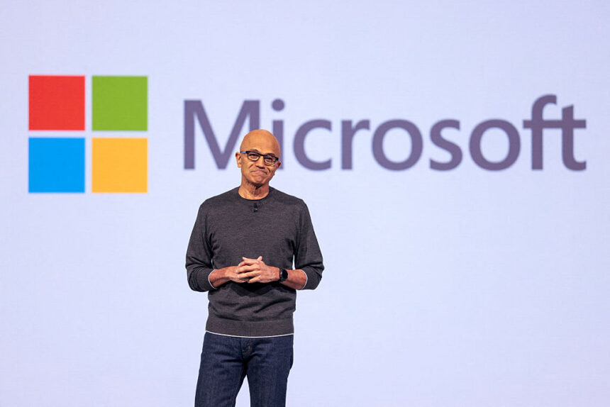Microsoft CEO Satya Nadella's annual pay climbs to $96.5M 1 Microsoft CEO Satya Nadella's annual pay climbs to $96.5M