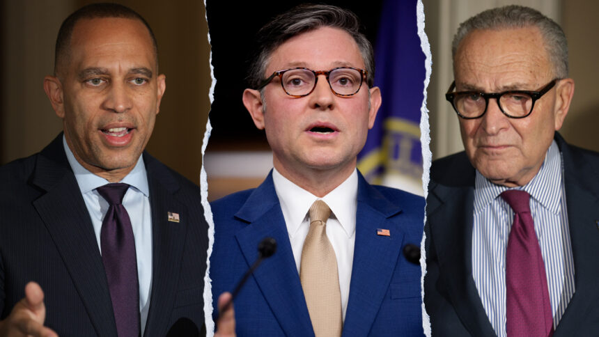 Johnson accuses Democrats of prolonging government shutdown over being 'afraid' of far-left