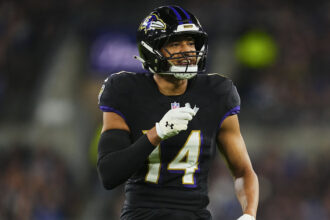 Kyle Hamilton partners with Toyota to host NFL FLAG clinic for military families at Ravens facility