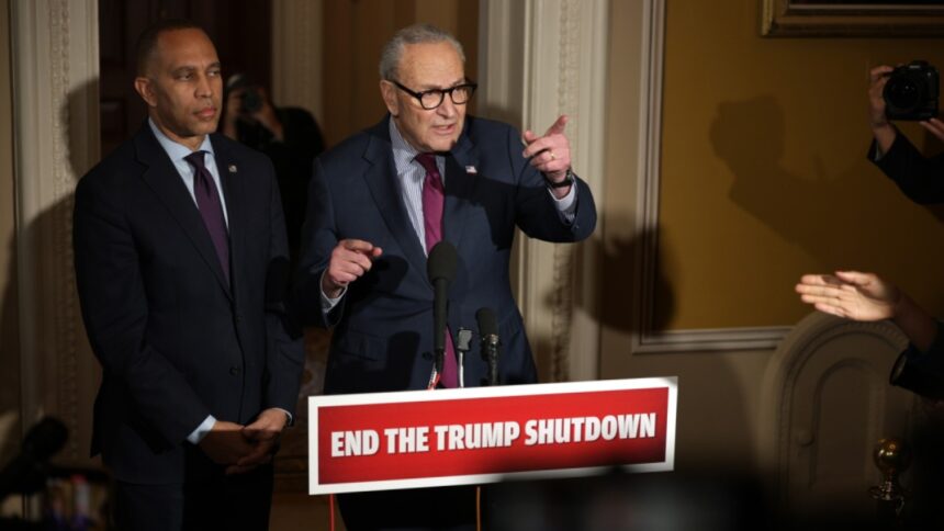 Democrats have 'disgraceful moment' in government shutdown as small businesses suffer, SBA administrator says 1 Democrats have 'disgraceful moment' in government shutdown as small businesses suffer, SBA administrator says
