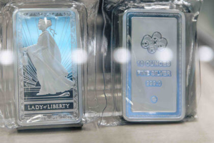Silver surpasses $50 an ounce for first time amid geopolitical, economic uncertainty