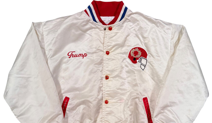 Trump's New Jersey Generals jacket up for auction 1 Trump's New Jersey Generals jacket up for auction