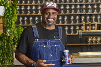 Patriots legend Vince Wilfork teams up with Samuel Adams for grilling-themed beer launch